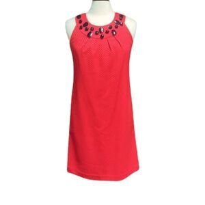 Kelly & Diane Raspberry Sleeveless Sheath Dress Size 4